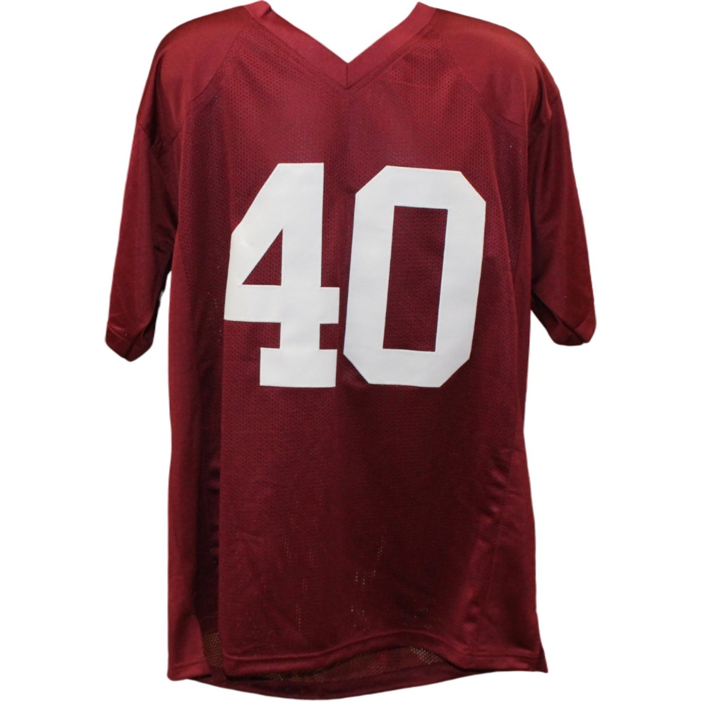 Von Miller Autographed College Style Red Jersey (Beckett Witnessed)