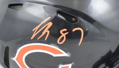 Luther Burden Signed Chicago Bears Mini Helmet