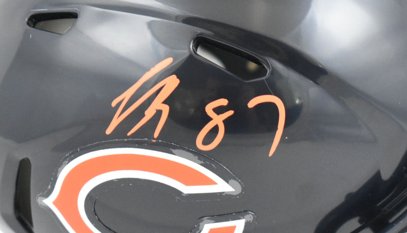 Luther Burden Signed Chicago Bears Mini Helmet