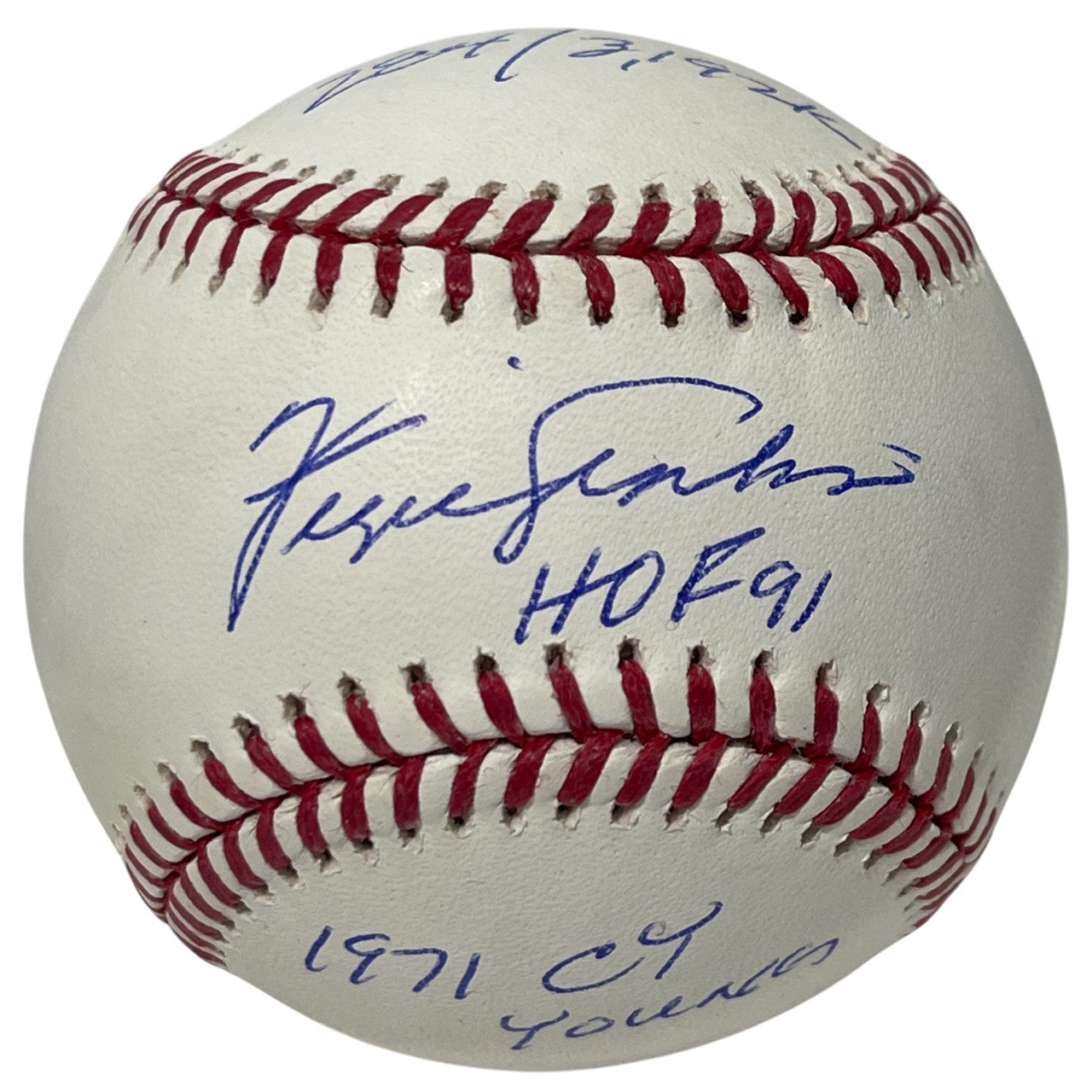 Fergie Jenkins Signed Official MLB Baseball (4 Inscriptions) Chicago Cubs