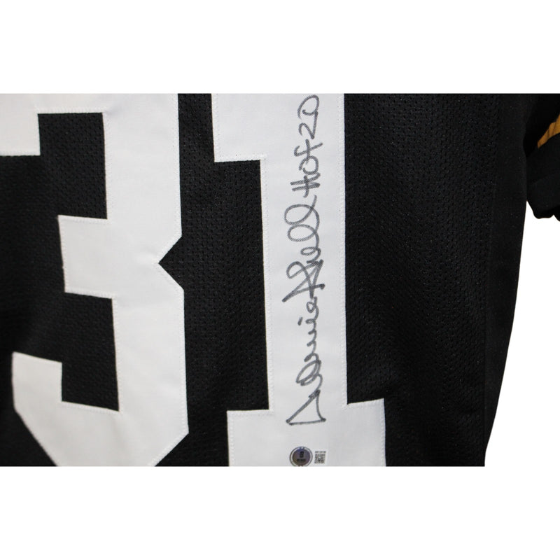 Donnie Shell Autographed Black Pro Style Jersey (HOF 2020 Inscription)