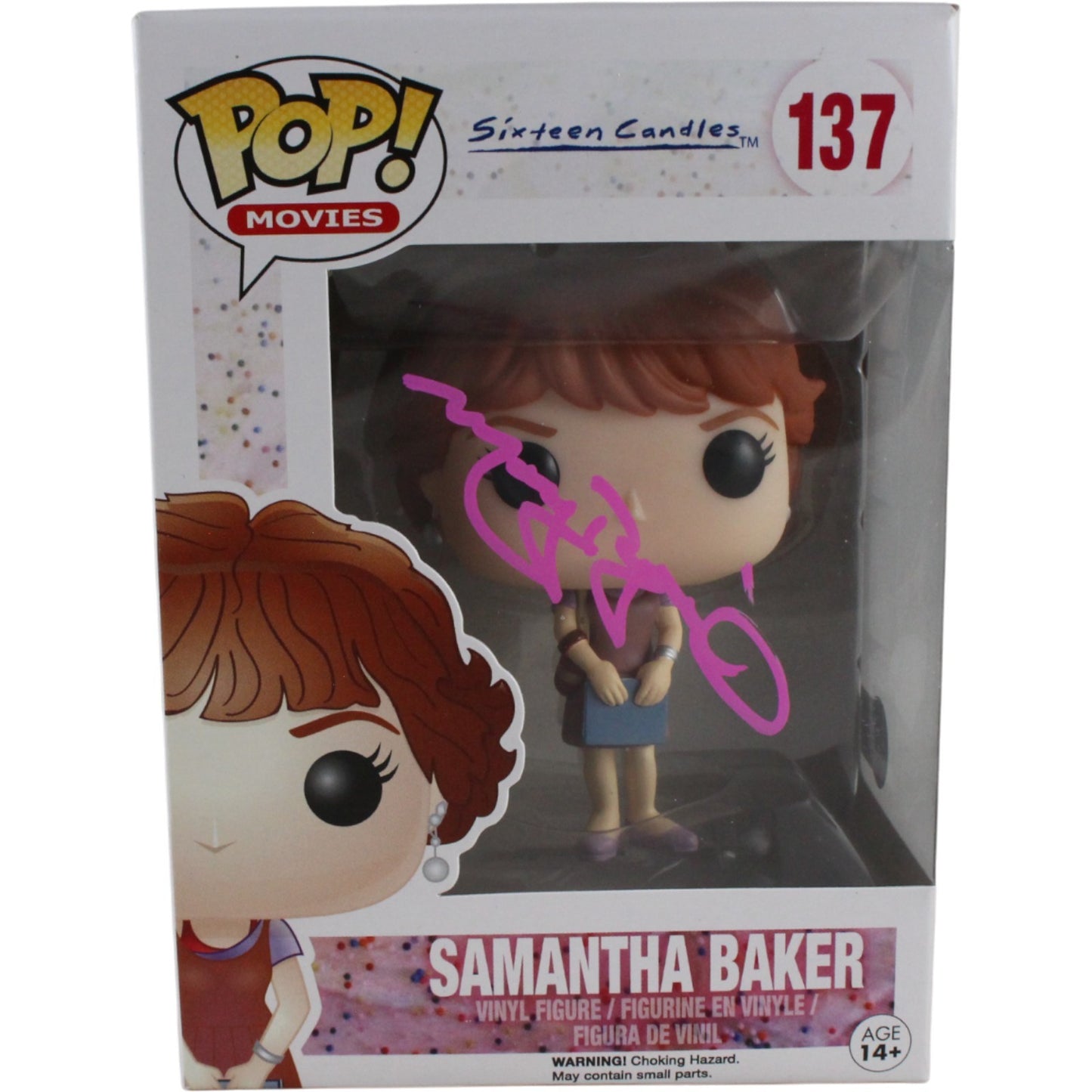 Molly Ringwald Signed Sixteen Candles Samantha Baker Funko Pop! #137