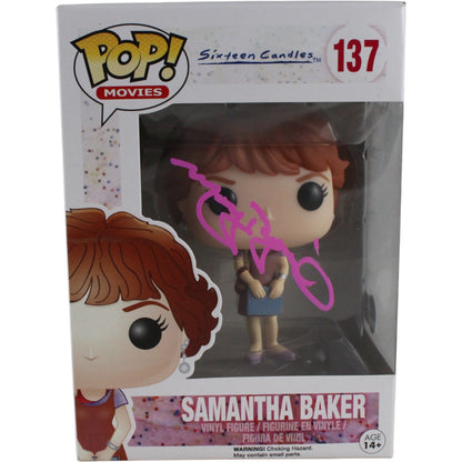 Molly Ringwald Signed Sixteen Candles Samantha Baker Funko Pop! #137
