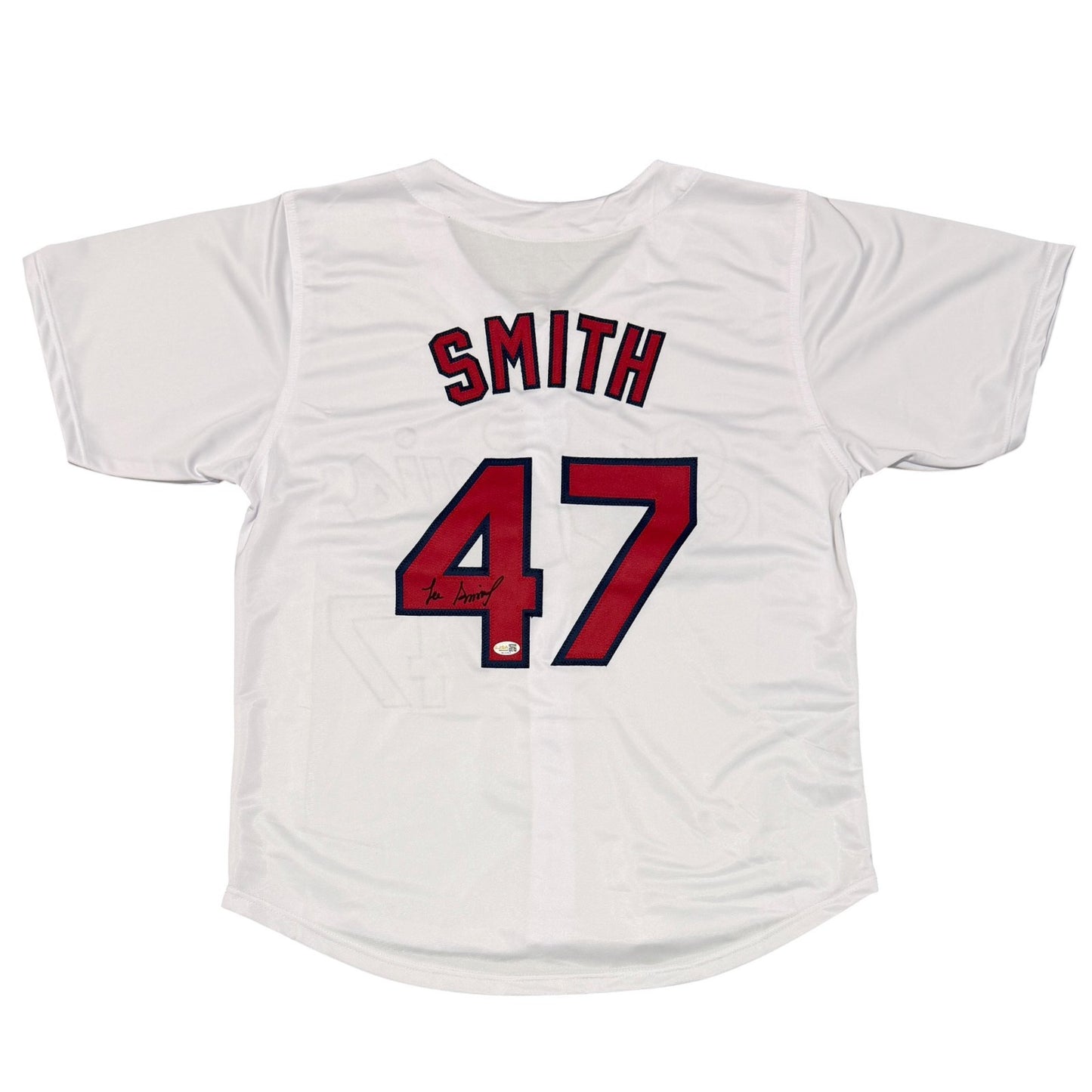 Lee Smith St. Louis Cardinals Signed Custom Baseball Jersey JSA COA