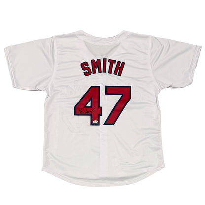 Lee Smith St. Louis Cardinals Signed Custom Baseball Jersey JSA COA