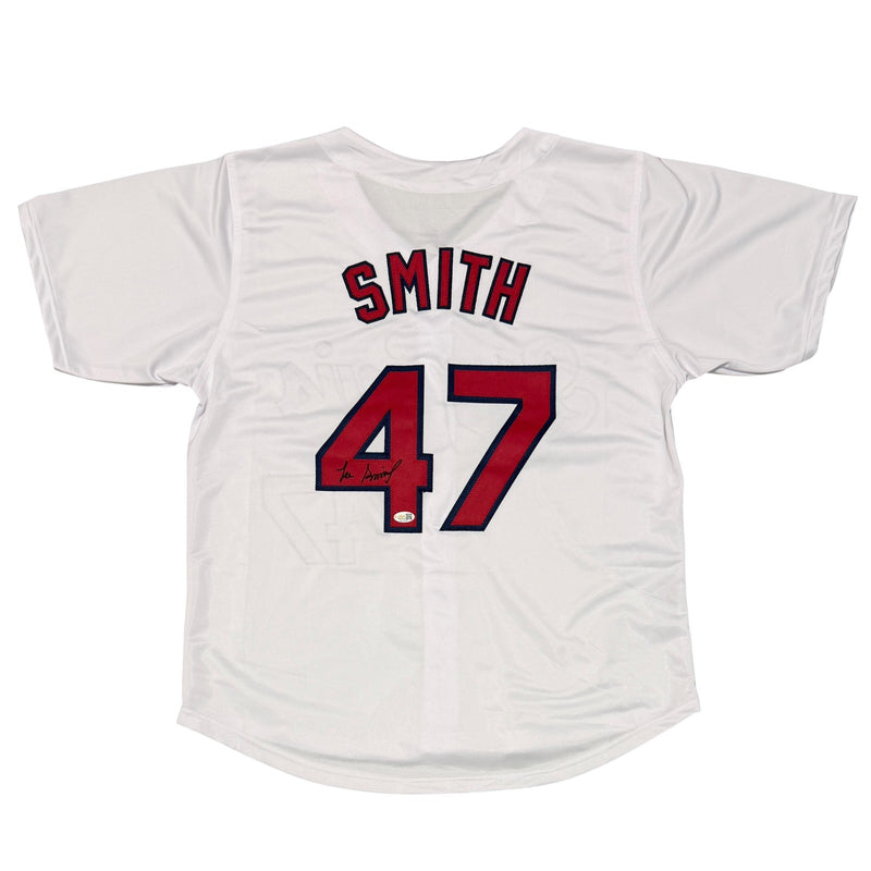 Lee Smith St. Louis Cardinals Signed Custom Baseball Jersey JSA COA