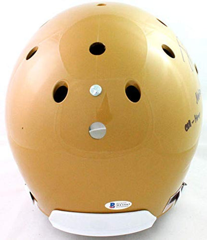 Ian Book Full Size Helmet Autographed Notre Dame Fighting Irish