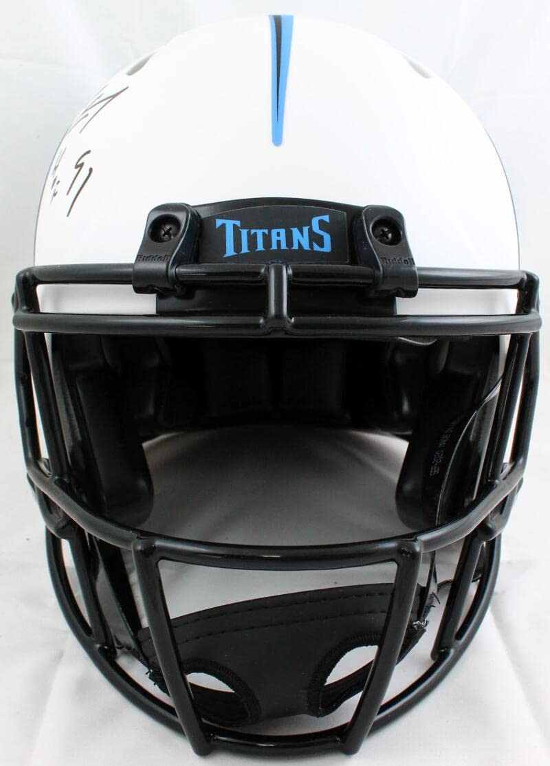 Earl Campbell Signed Tennessee Titans Full Size Lunar Speed Authentic Helmet