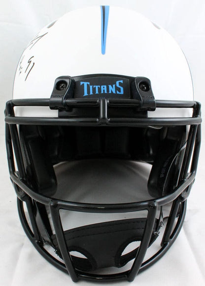 Earl Campbell Signed Tennessee Titans Full Size Lunar Speed Authentic Helmet