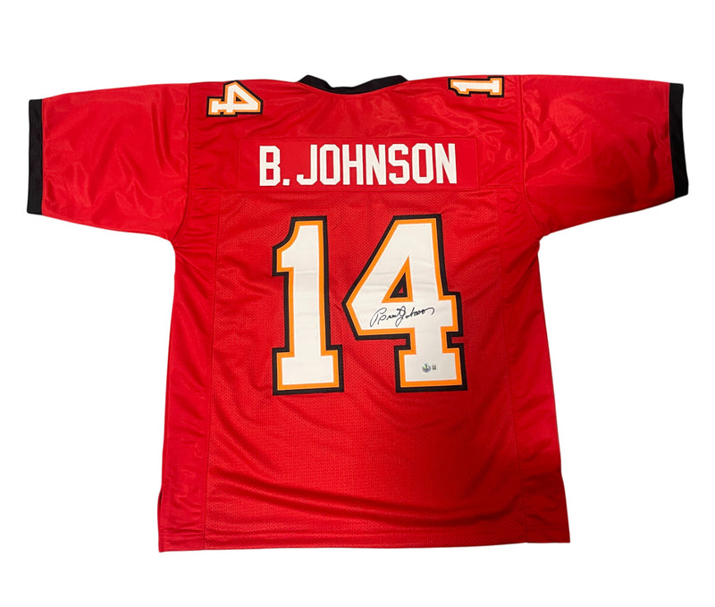 Brad Johnson Signed Tampa Bay Buccaneers Custom Football Jersey