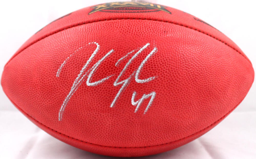 John Lynch Autographed Super Bowl 37 Wilson Duke Football