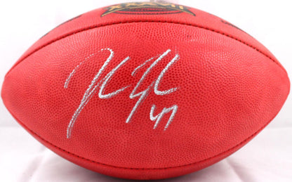 John Lynch Autographed Super Bowl 37 Wilson Duke Football