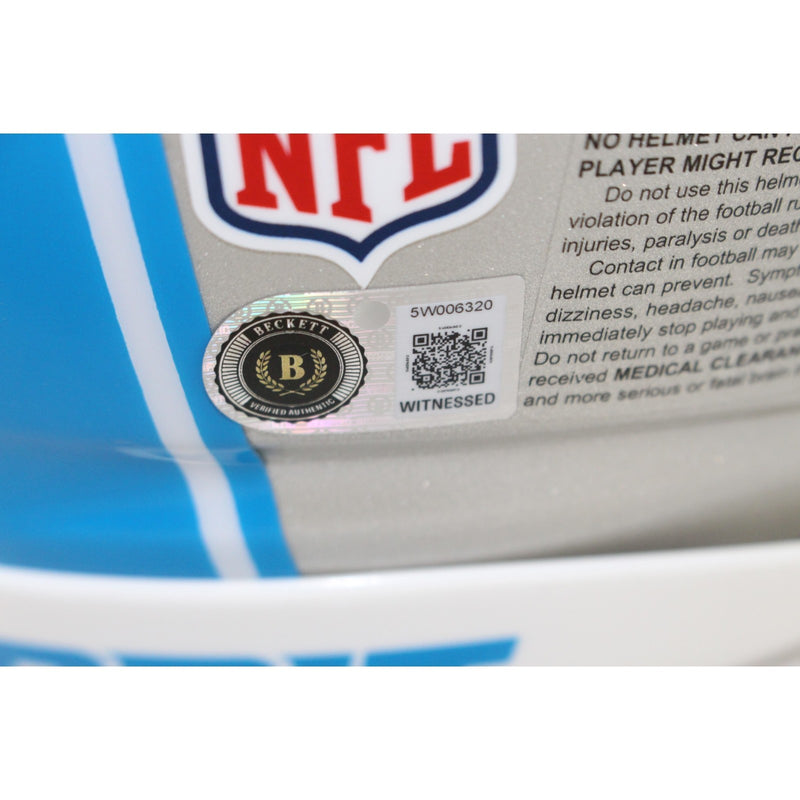 Barry Sanders Autographed Detroit Lions Authentic SpeedFlex Helmet