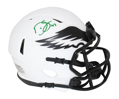 Darren Sproles Philadelphia Eagles Autographed Lunar Mini Helmet BAS