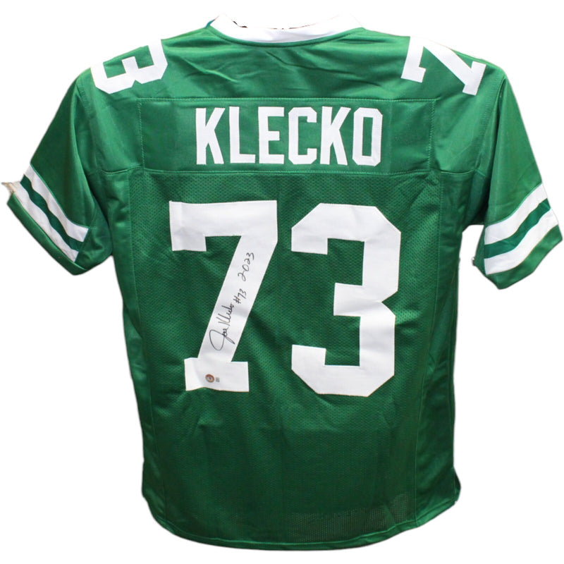 Joe Klecko Signed New York Jets Pro Style Football Jersey