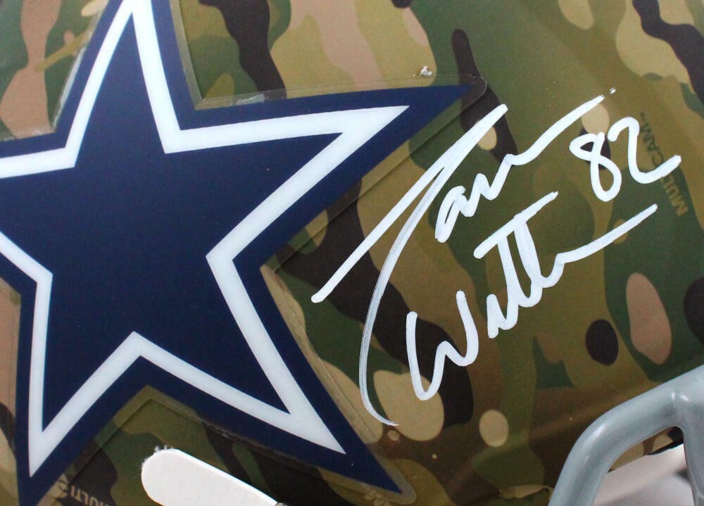 Jason Witten Signed Dallas Cowboys Camo Speed Authentic Helmet