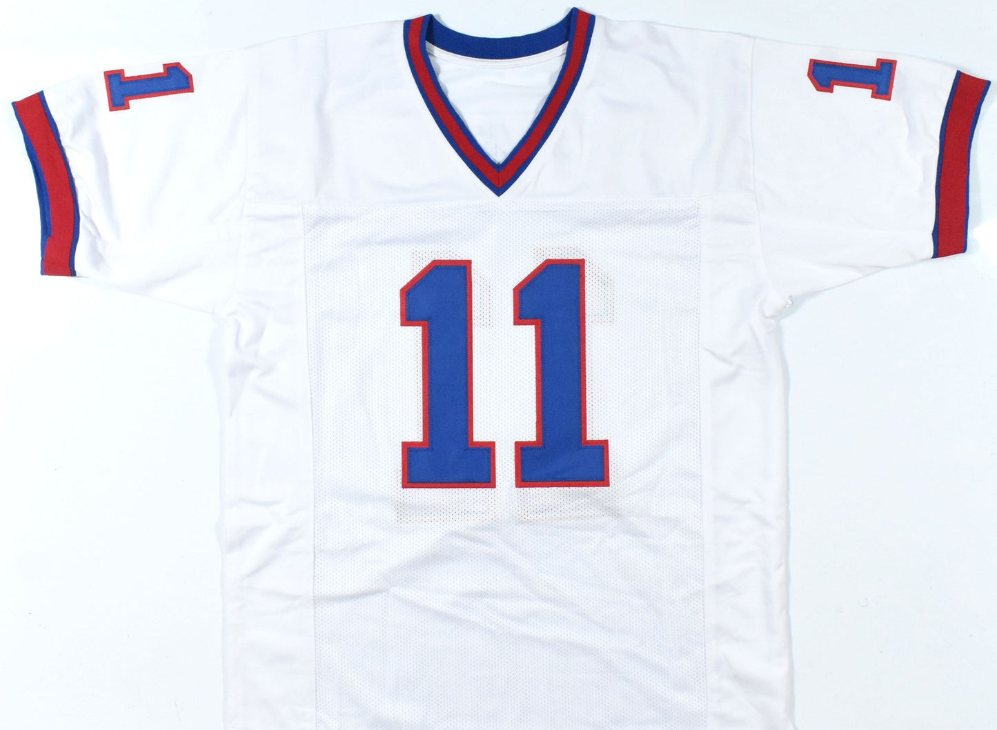 Phil Simms Autographed New York Giants Custom White Jersey