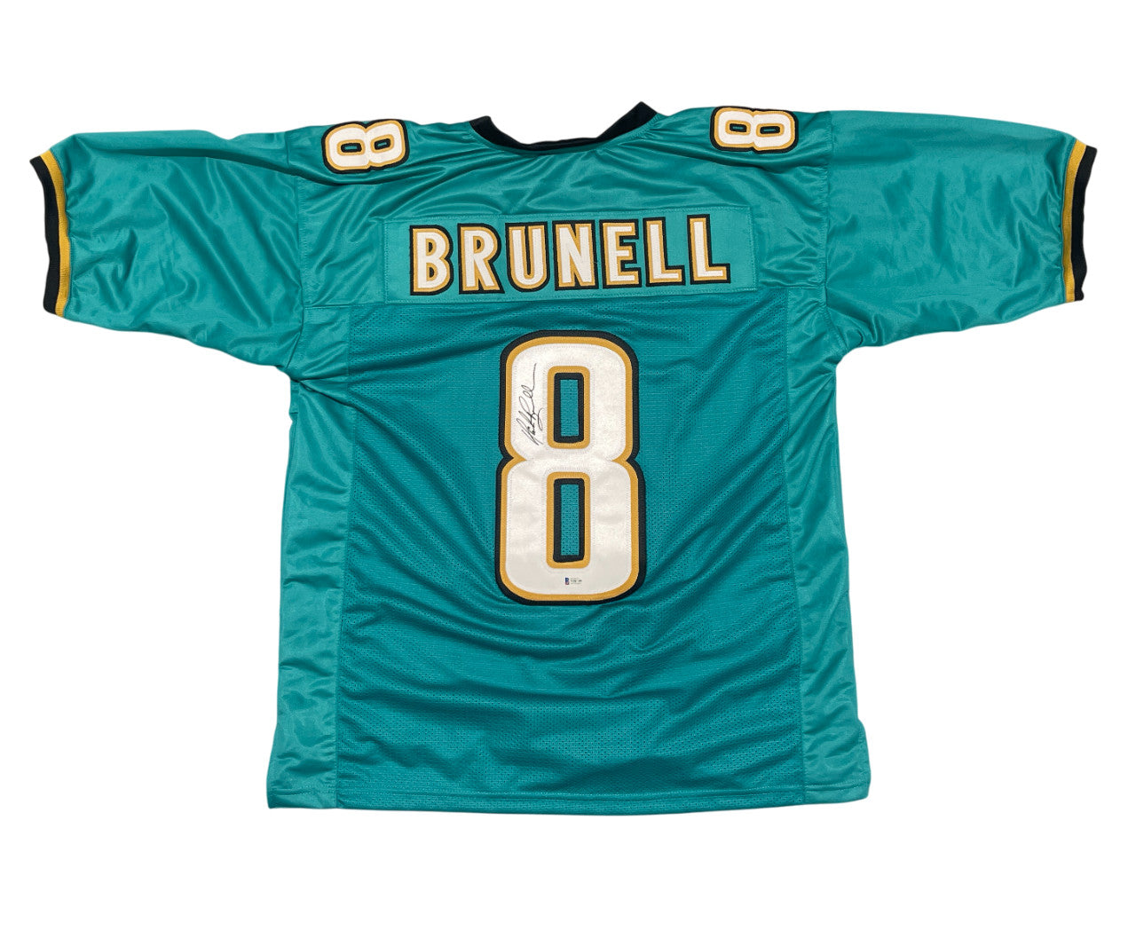 Mark Brunell Signed Jacksonville Jaguars Custom Jersey (BAS COA)