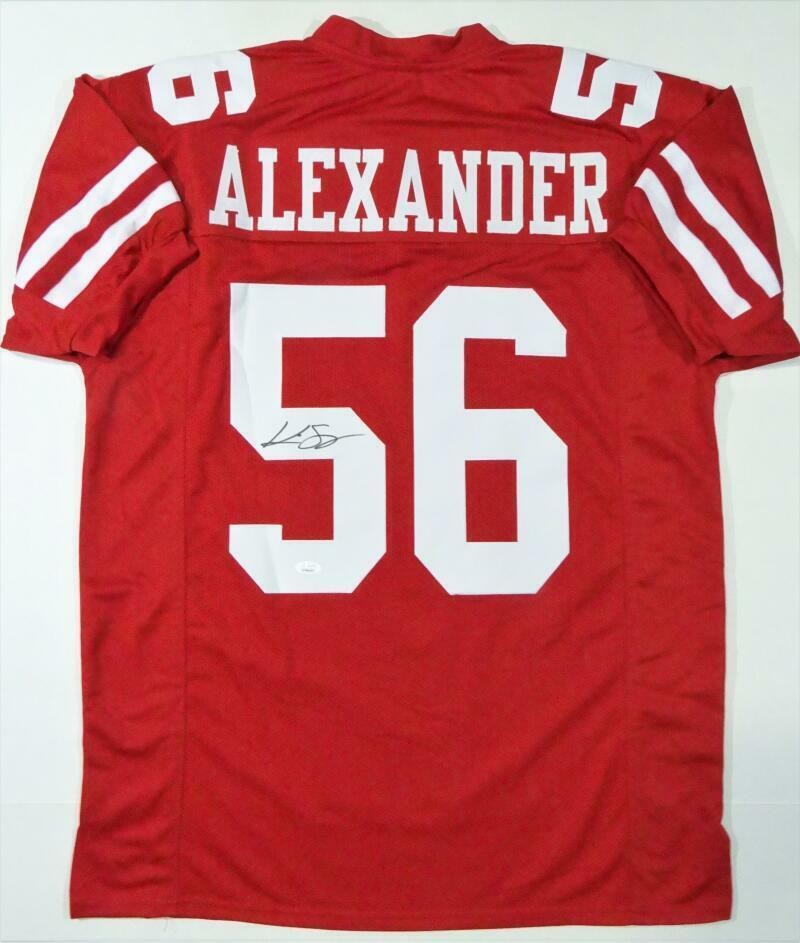 Kwon Alexander Autographed Red Custom Jersey