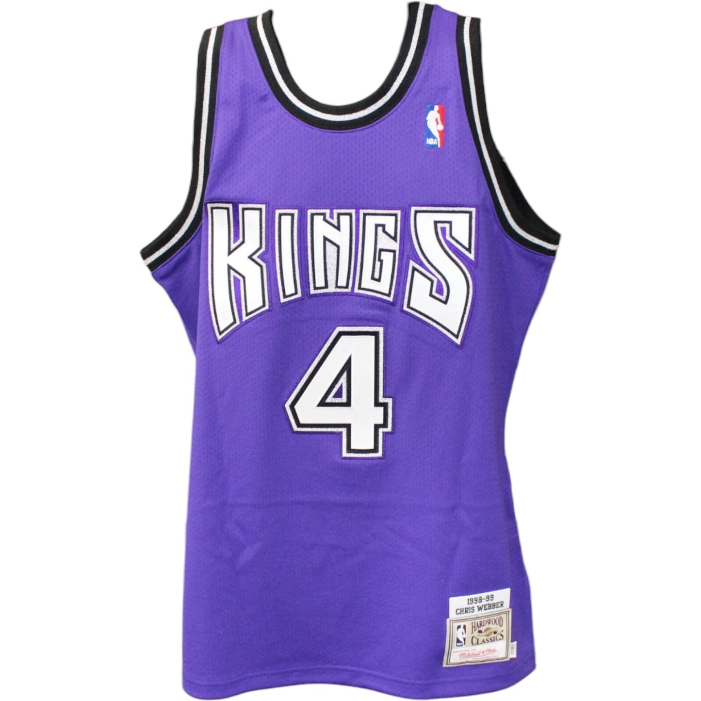 Chris Webber Signed Sacramento Kings Mitchell & Ness Jersey