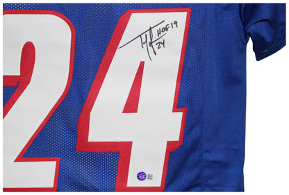 Ty Law Autographed New England Patriots Pro Style Jersey HOF Beckett