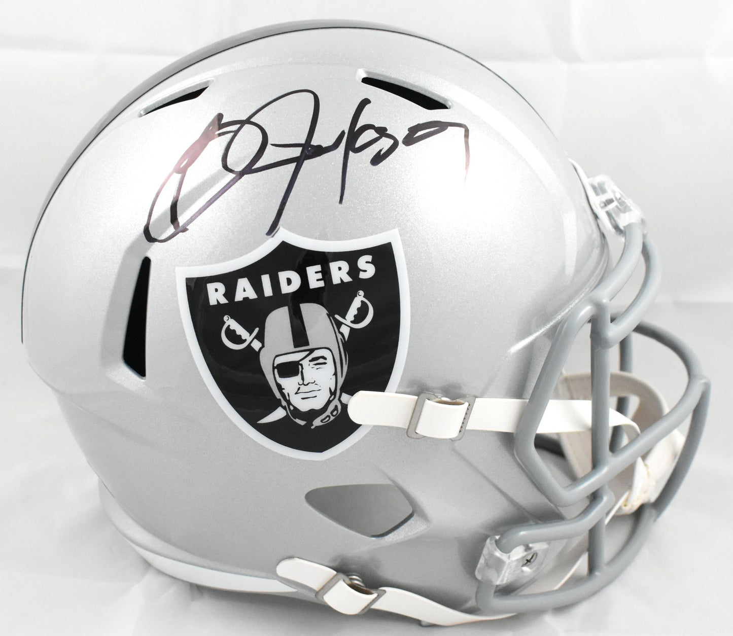 Bo Jackson Signed Las Vegas Raiders Full Size Speed Replica Helmet