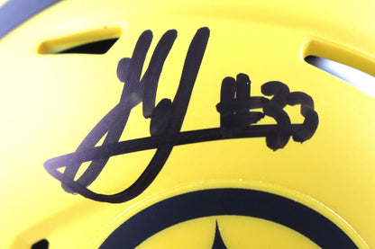 Jack Sawyer Signed Pittsburgh Steelers Rave Mini Helmet (Beckett)