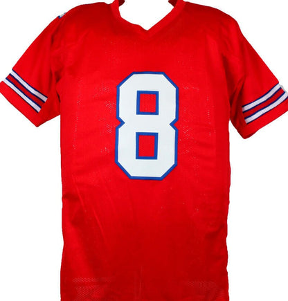 O.J. Howard Signed Buffalo Bills Red Custom Jersey - Bills Mafia Inscription