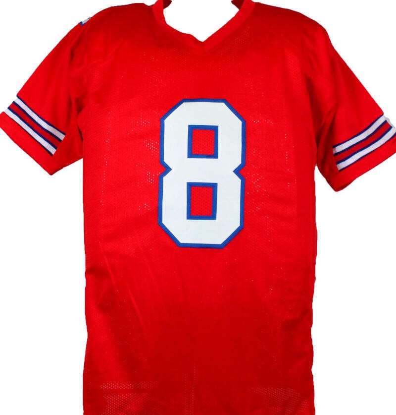 O.J. Howard Signed Buffalo Bills Red Custom Jersey - Bills Mafia Inscription