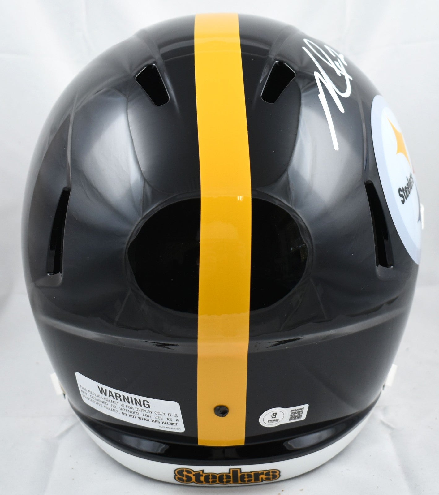 Michael Vick Signed Pittsburgh Steelers Full Size Speed Replica Helmet