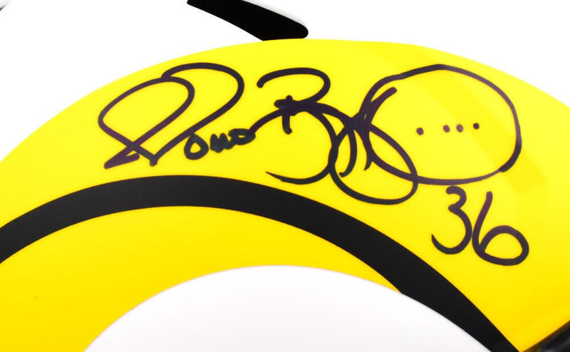 Jerome Bettis Signed Los Angeles Rams Riddell Lunar Speed Full Size Helmet