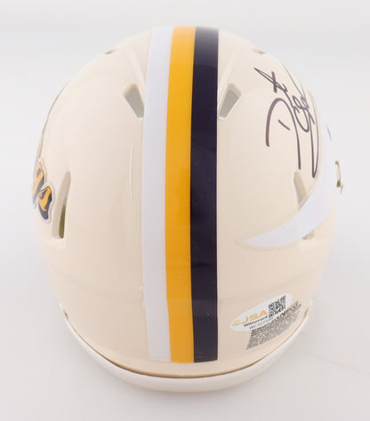 Daunte Culpepper Signed Minnesota Vikings Retro Mini Helmet
