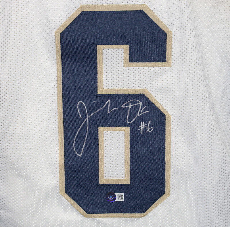 Jeremiah Owusu-Koramoah Signed Custom College Style Football Jersey