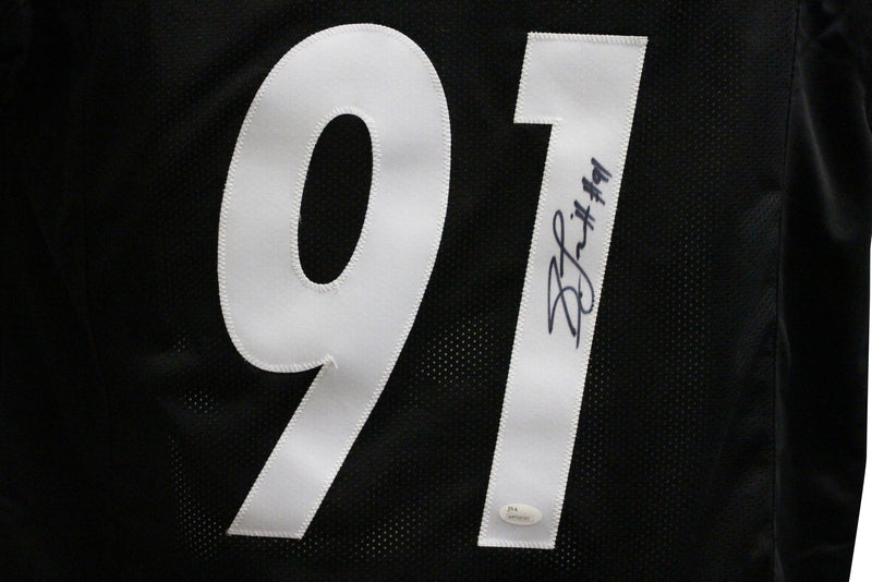 Stephon Tuitt Autographed Pittsburgh Steelers Custom Jersey JSA