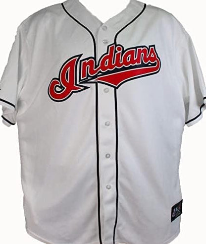 Shane Bieber Autographed Cleveland Indians White Majestic Jersey