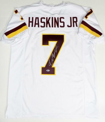 Dwayne Haskins Autographed White Custom Jersey