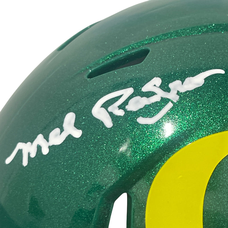 Mel Renfro Signed Oregon Ducks Speed Mini Helmet CHOF 86 Go Ducks