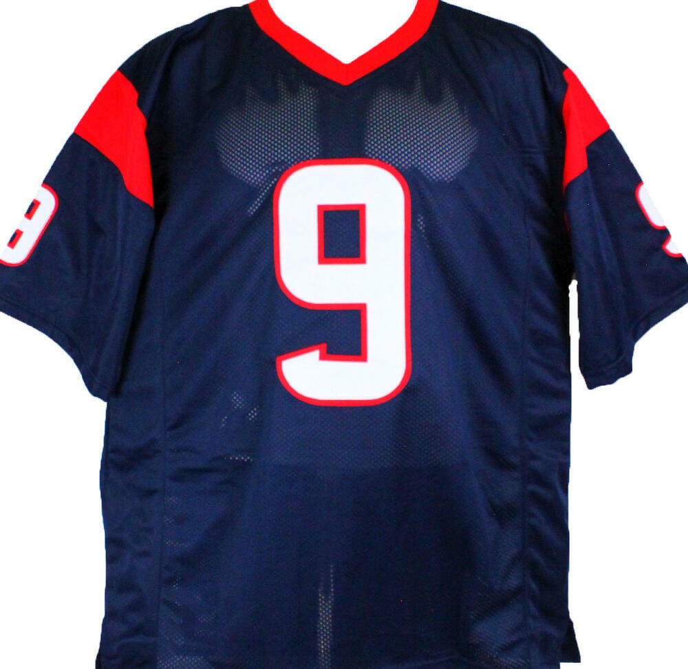 Shane Lechler Autographed Blue Custom Football Jersey