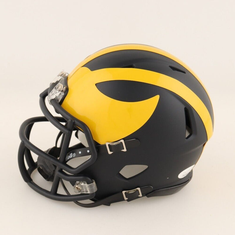 Anthony Carter Michigan Wolverines Autographed Mini Helmet