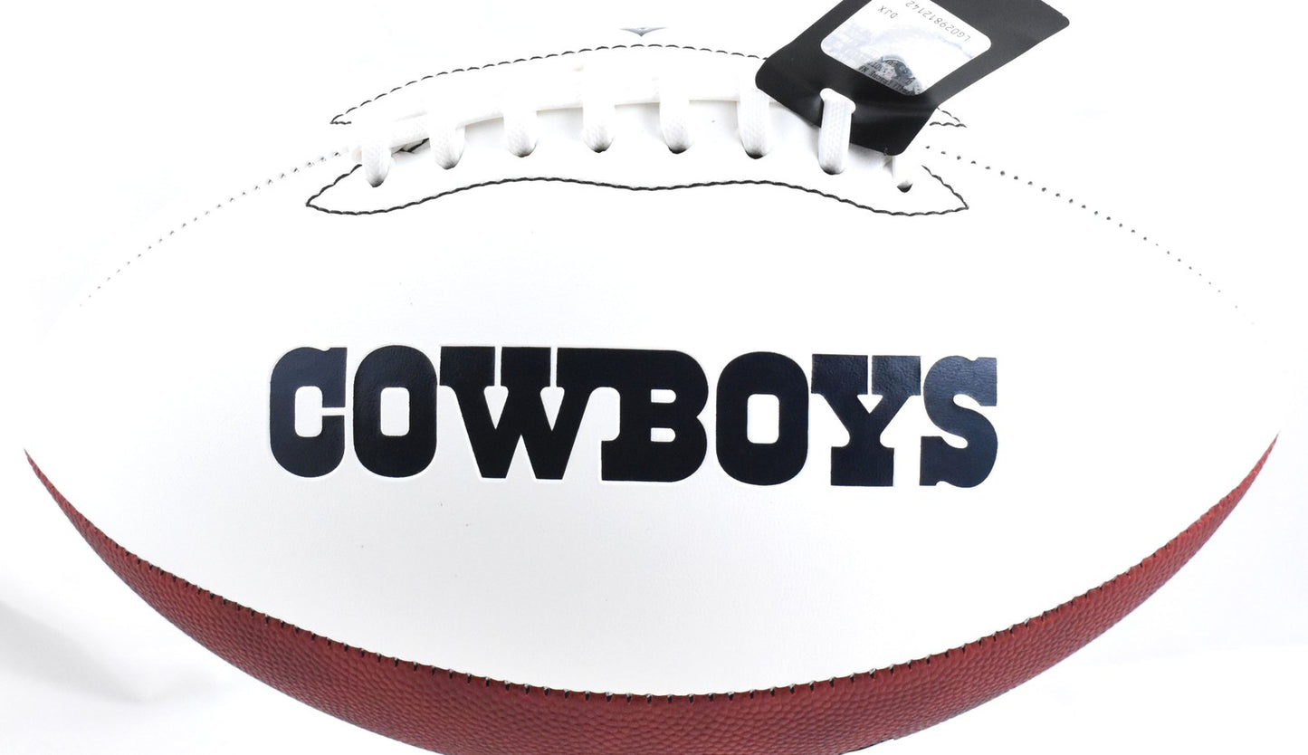 CeeDee Lamb Autographed Dallas Cowboys Logo Football