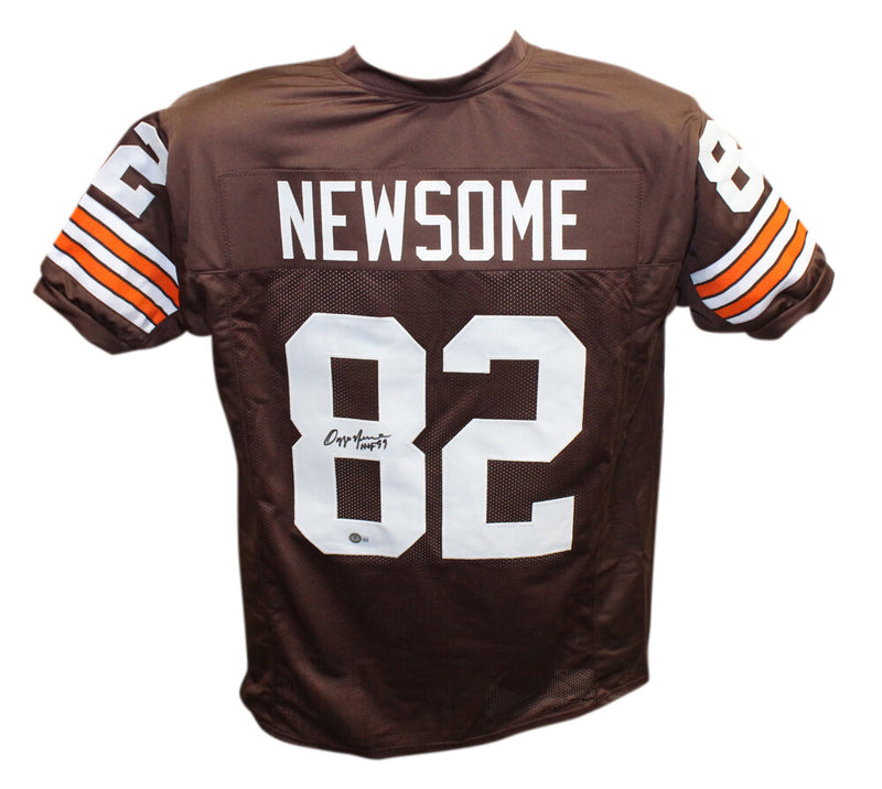 Ozzie Newsome Signed Cleveland Browns Pro Style Jersey (HOF Inscription)