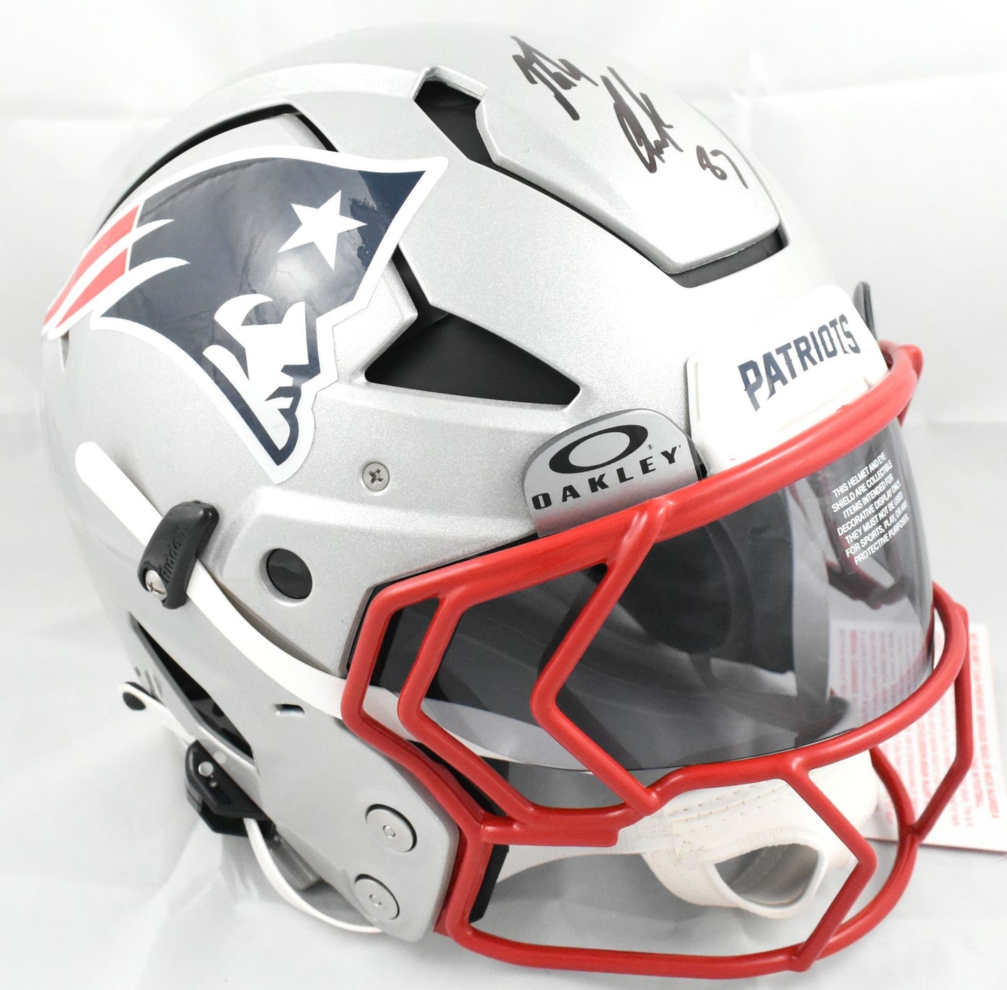 Rob Gronkowski Autographed New England Patriots Full Size Axiom Helmet