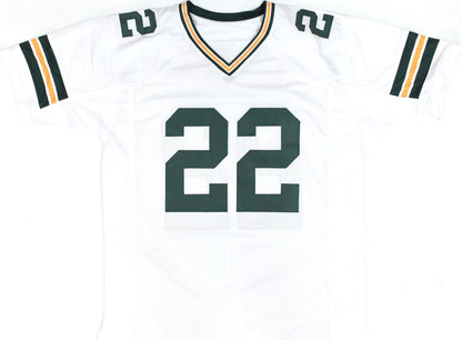 Matthew Golden Signed Green Bay Packers White Custom Jersey
