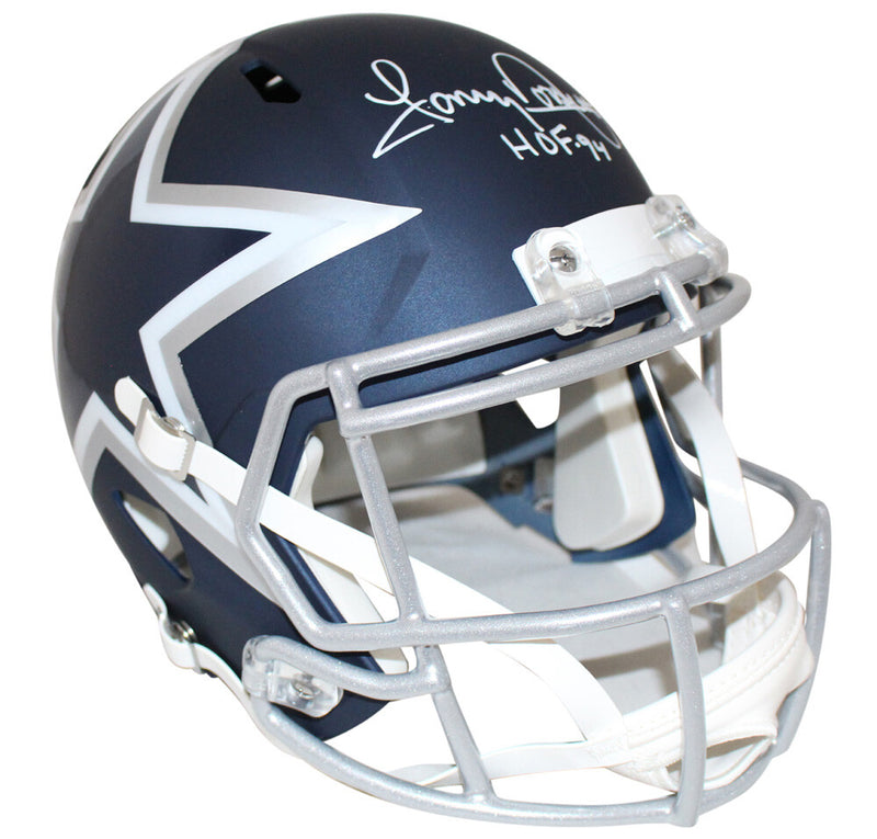 Tony Dorsett Autographed Dallas Cowboys Full Size AMP Helmet (HOF)
