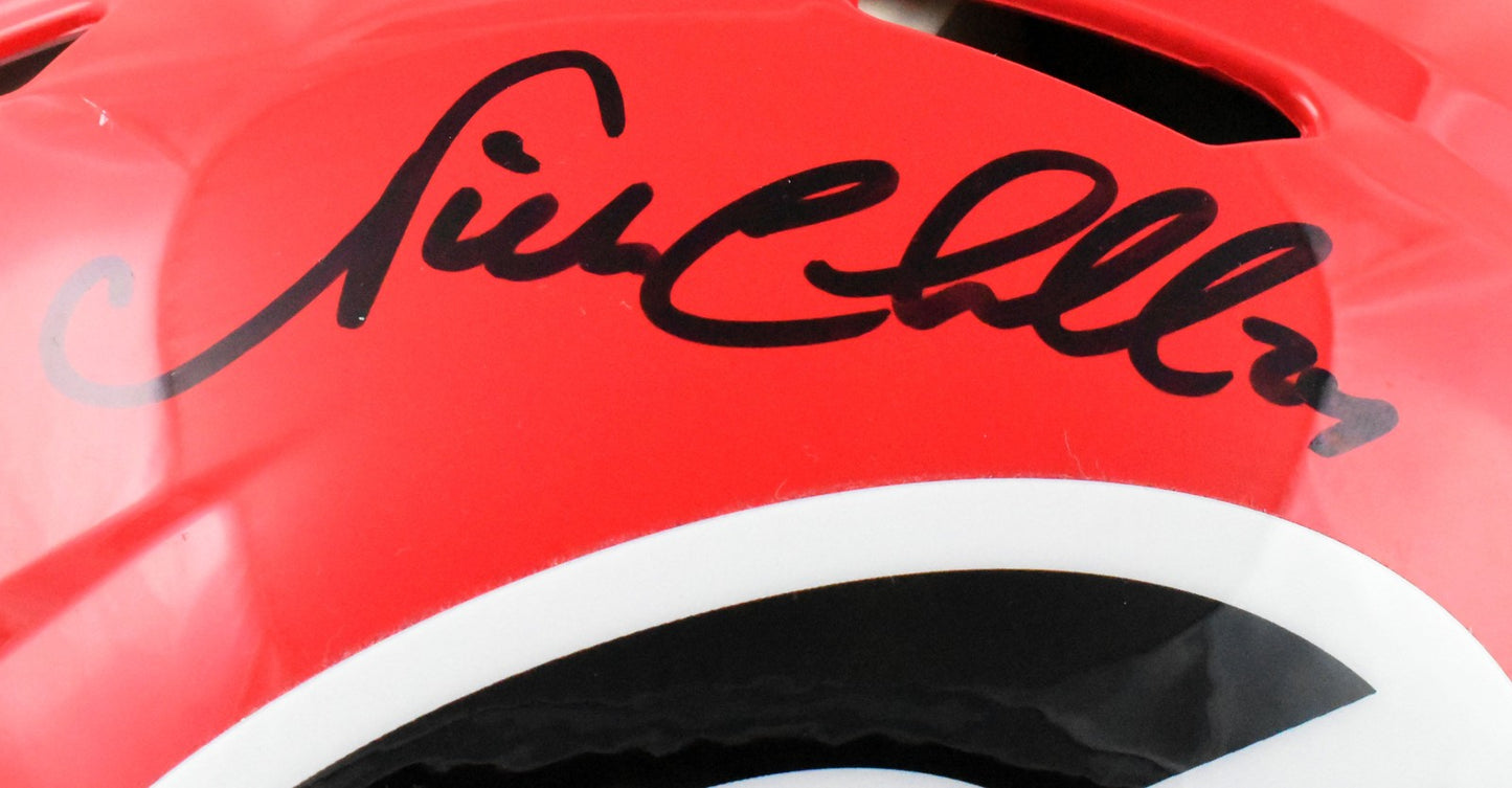Nick Chubb Autographed Georgia Bulldogs Full Size Speed Authentic Helmet