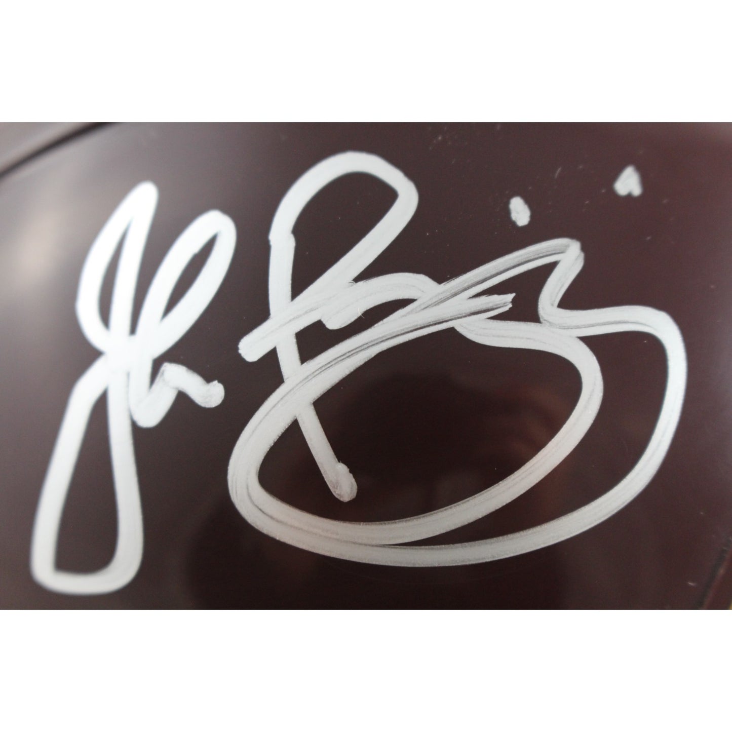John Riggins Washington Redskins Signed Throwback VSR4 Mini Helmet