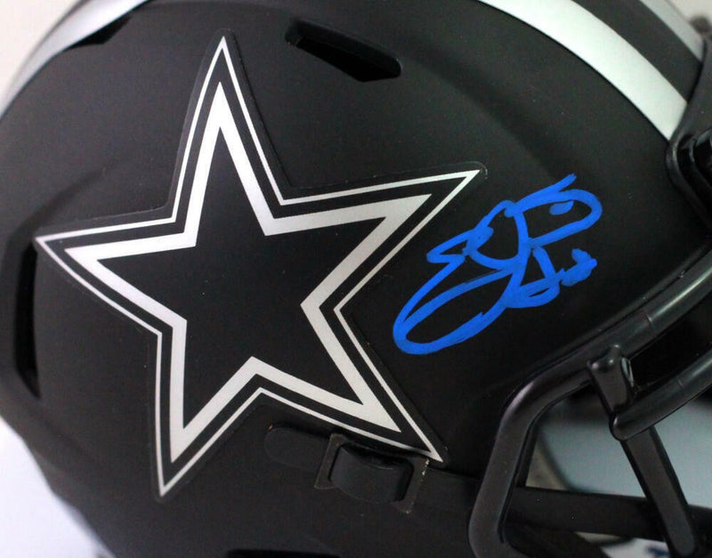 Emmitt Smith Signed Dallas Cowboys Eclipse Speed Mini Helmet