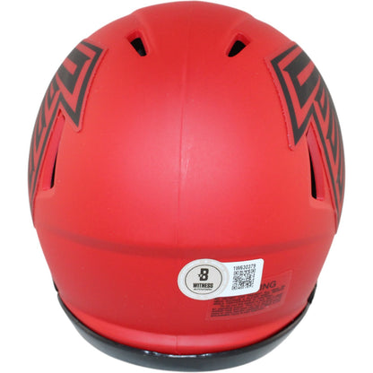 Julio Jones Atlanta Falcons Autographed Rave Mini Helmet