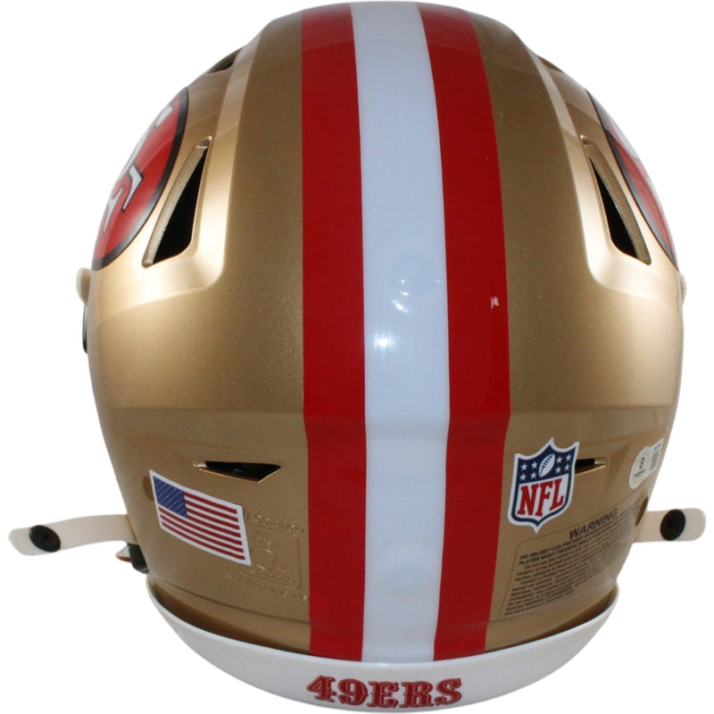 Fred Warner Signed San Francisco 49ers SpeedFlex Throwback Full Size Helmet