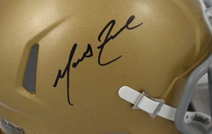 Marcus Freeman Autographed Notre Dame Fighting Irish Speed Mini Helmet